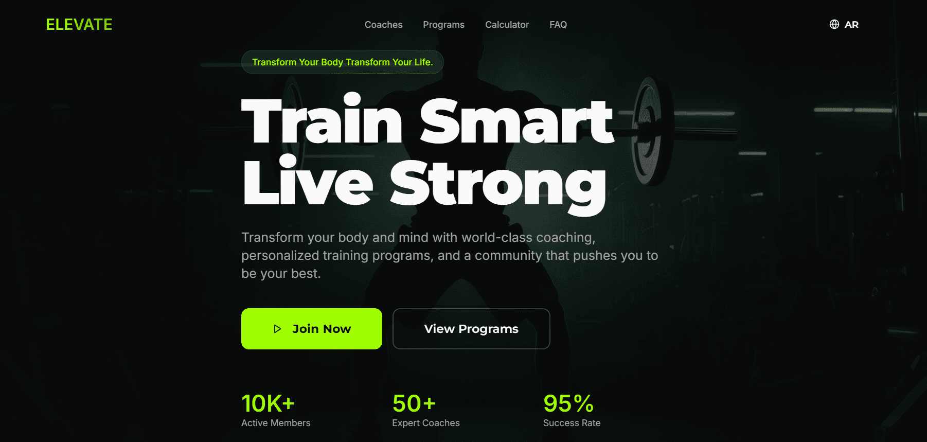 modern fitness platform
